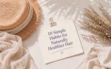 10 Simple Habits for Naturally Healthier Hair