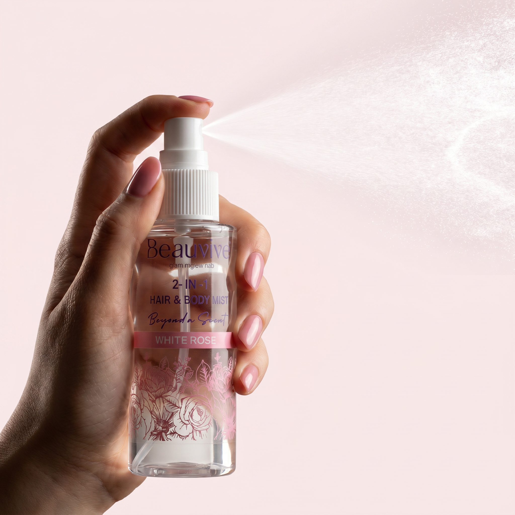 2-in-1 Hair & Body Mist - White Rose