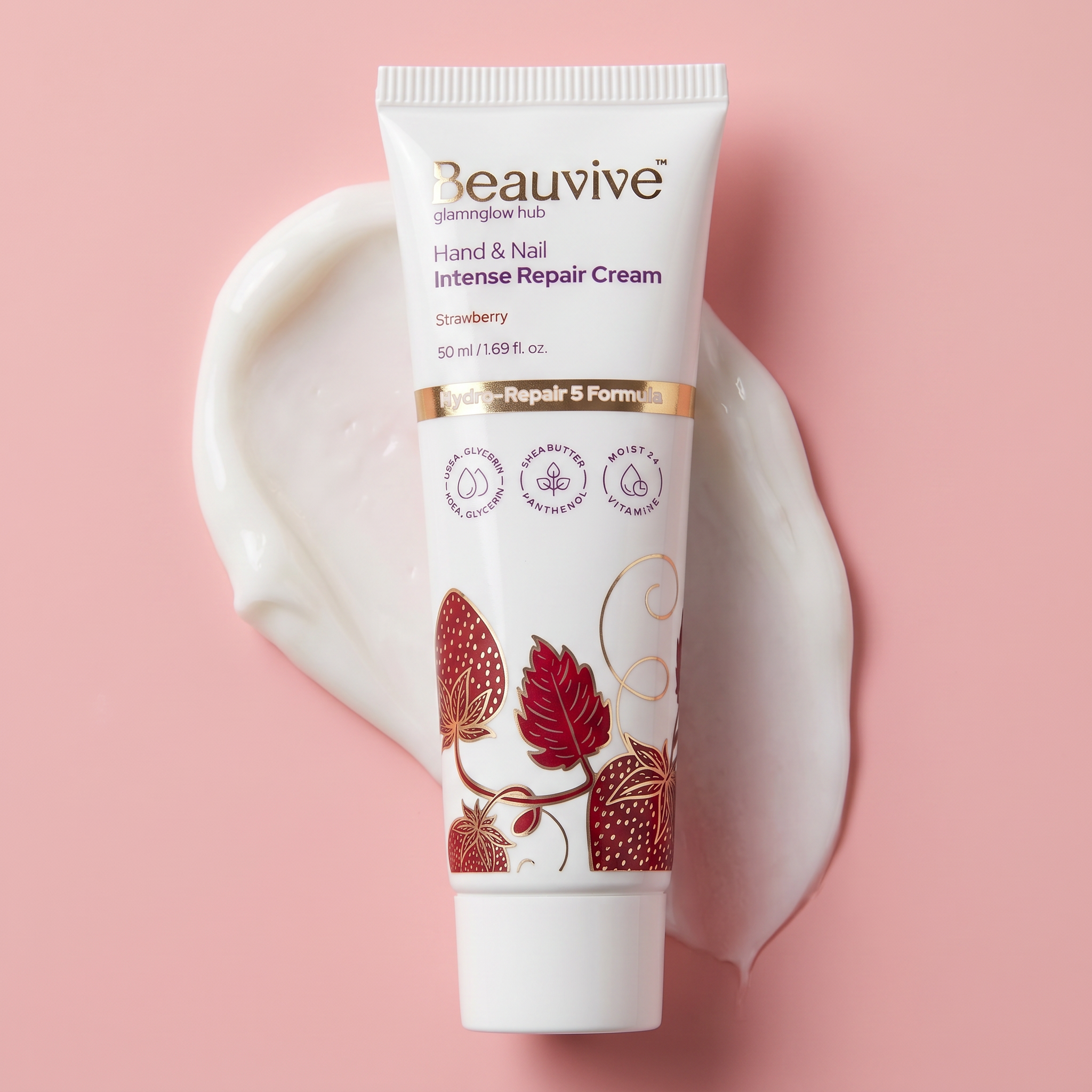 Hand & Nail Intense Repair Cream - Strawberry
