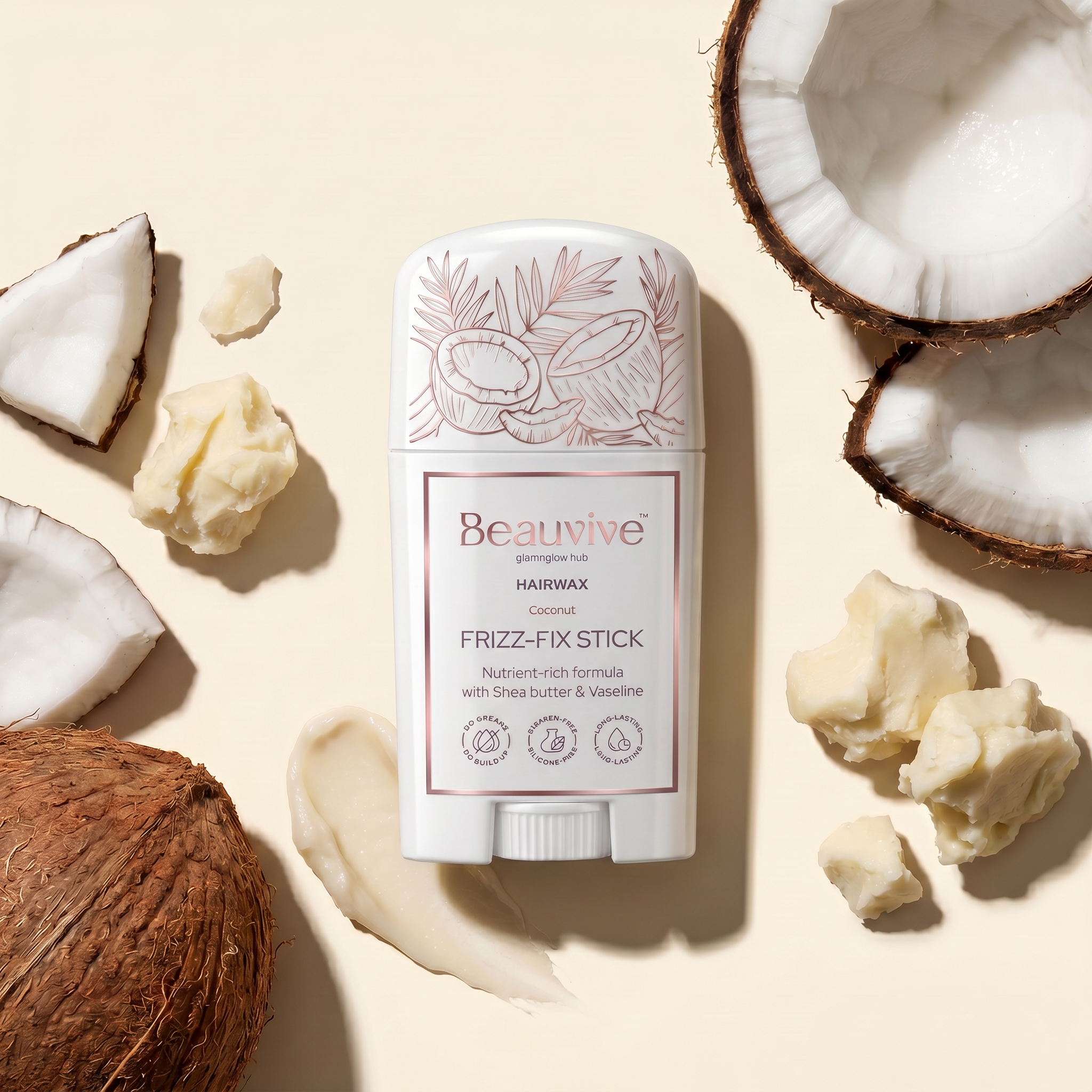 Frizz-Fix Hair Wax Stick - Coconut