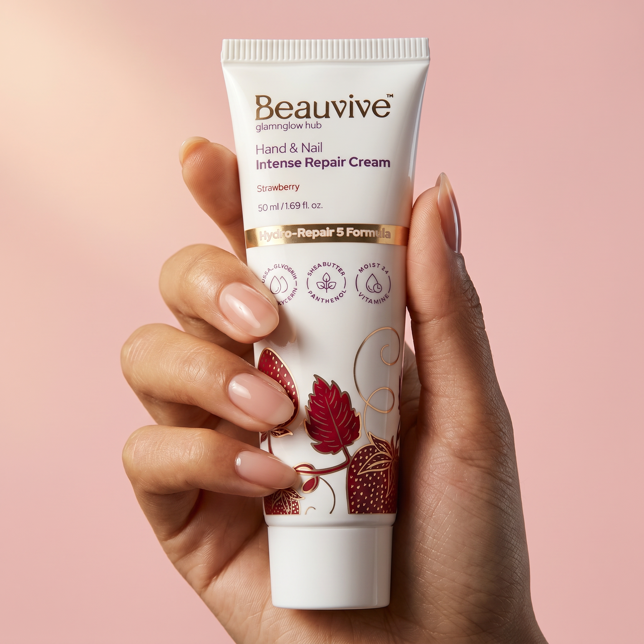 Hand & Nail Intense Repair Cream - Strawberry