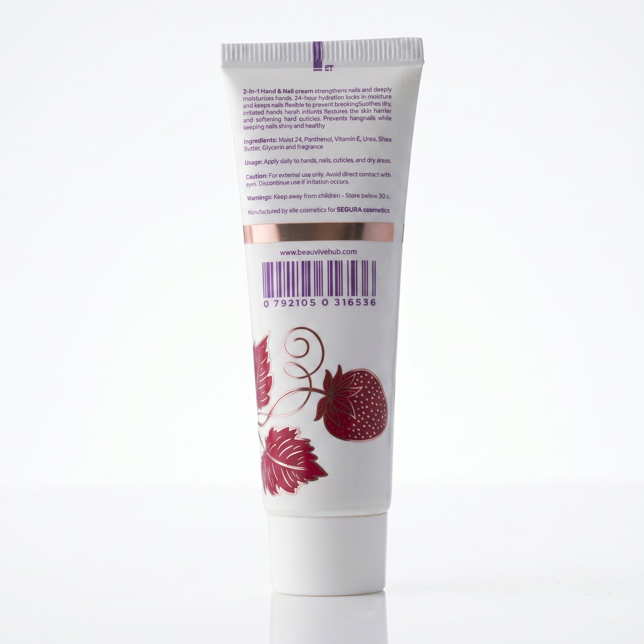 Hand & Nail Intense Repair Cream - Strawberry