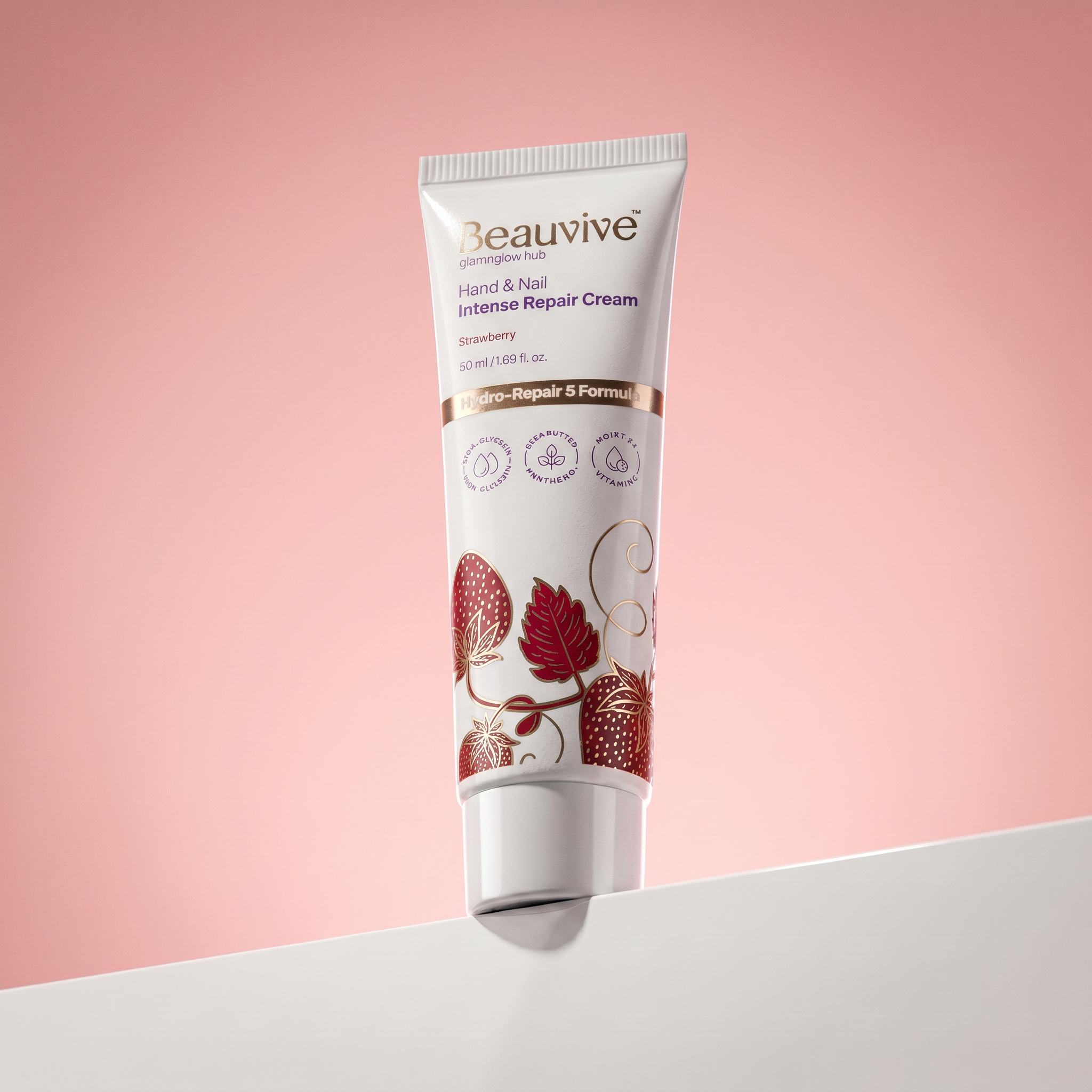 Hand & Nail Intense Repair Cream - Strawberry